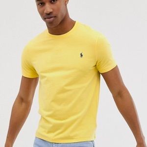 Polo Ralph Lauren yellow tee shirt